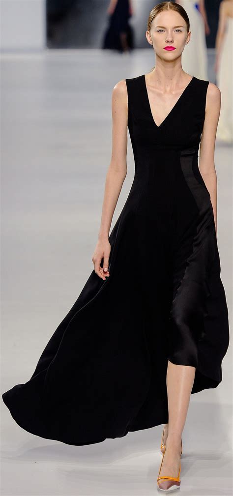 christian dior black dress|christian dior partie fine dress.